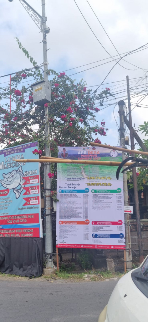 PUBLIKASI APBDES PERUBAHAN CANGGU TAHUN ANGGARAN 2023